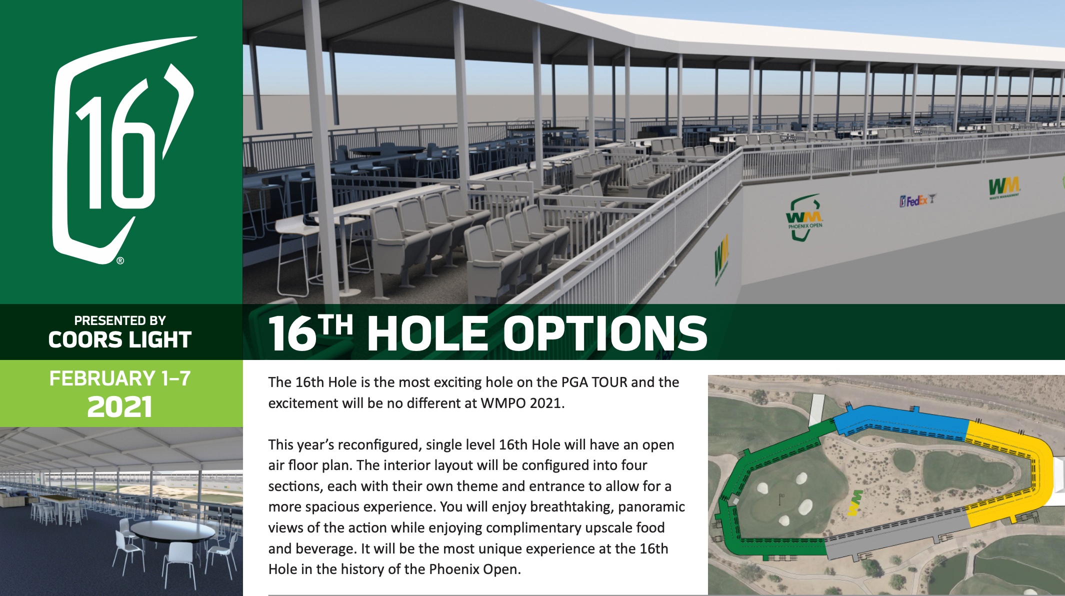 Waste Management Phoenix Open Seating Guide